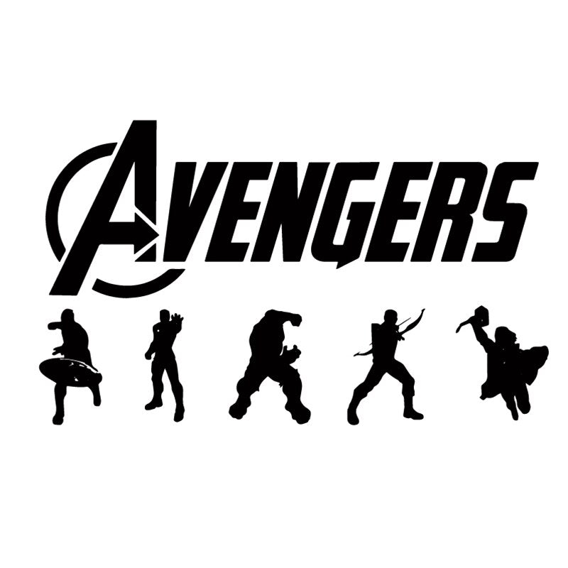The Avengers Vinyl Stickers