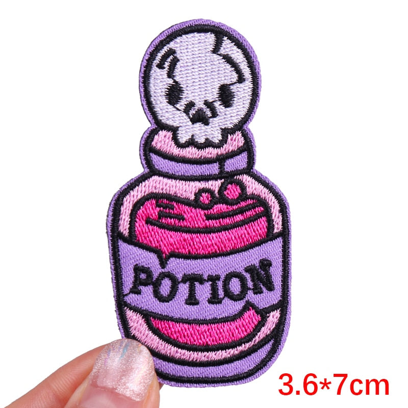 Embroidered Iron On Patches Selection 10