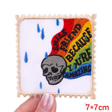 Load image into Gallery viewer, Embroidered Iron On Patches Selection 09
