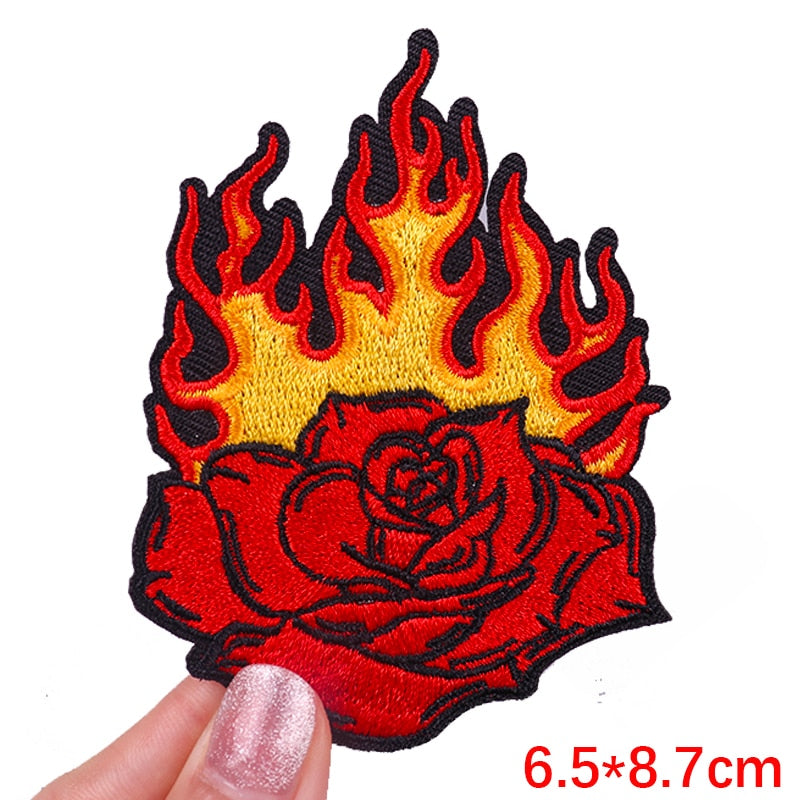 Embroidered Iron On Patches Selection 13