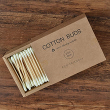Load image into Gallery viewer, Eco Cotton Buds (200) - Bamboo, Zero Plastic
