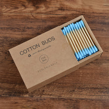 Load image into Gallery viewer, Eco Cotton Buds (200) - Bamboo, Zero Plastic
