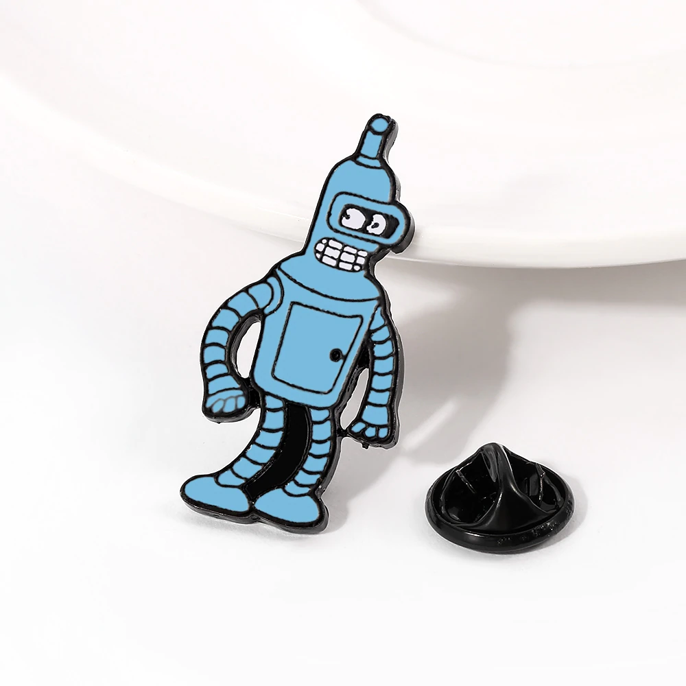 Bender Enamel Pin Badge